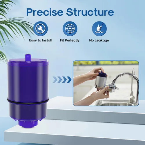 Vista 2 de ICEPURE Filtro de agua para grifo de reducción de metales pesados para Pur Plus RF9999 FM-2500V, FM-3700, RF3375, PFM400H PFM450S PFM150W PFM350V
