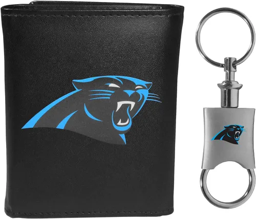 Vista 20 de Siskiyou Sports NFL unisex Tri-fold Wallet & Valet Key Chain