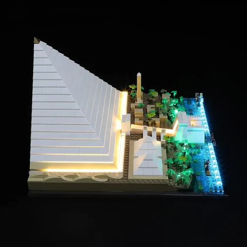 Vista 4 de LIGHTAILING Light Kit Compatible with LEGO 21058 Great Pyramid of Giza Set