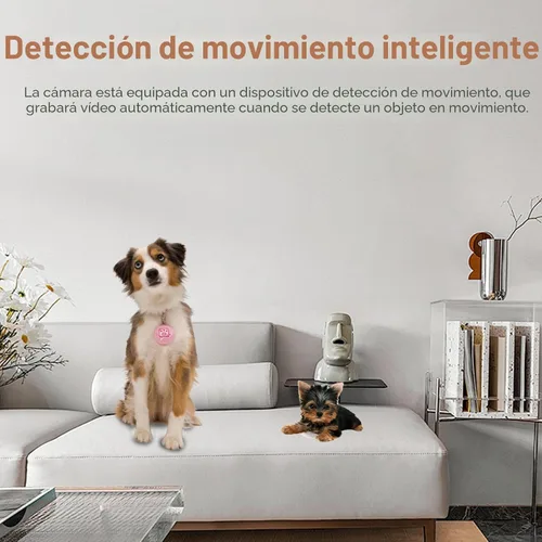 Vista 3 de Nanny Cam 1080P HD Reloj Cámara Oculta Detección de Movimiento Grabación en Bucle Pequeña Cámara de Video para Oficina, Cámara de Seguridad