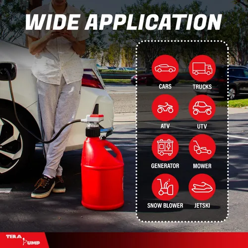 Vista 9 de Bomba de transferencia de combustible TERA PUMP con apagado automático