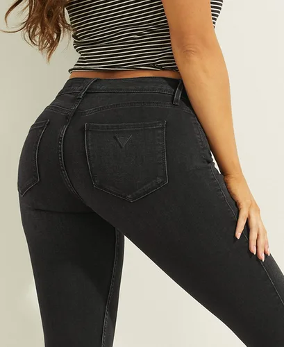 Vista 6 de GUESS Jeans Power de talle bajo para mujer