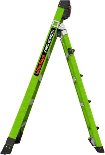 Vista 24 de Little Giant King Kombo XT, escalera extensible multiposición, 13936-071