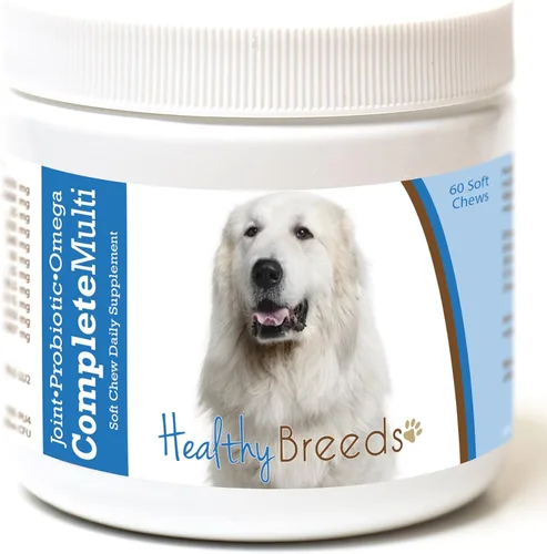 Vista 317 de Healthy Breeds Affenpinscher todo en uno multivitamínico suave masticable 60