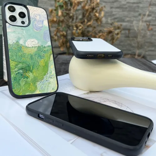 Vista 7 de JUSTRY 5 fundas para teléfono de sublimación a granel compatibles con iPhone 14 Pro Max, 6.7 pulgadas (2022), fácil de sublimar, funda