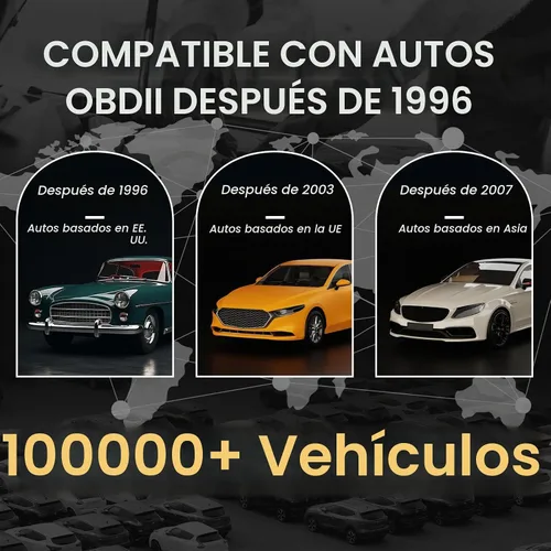 Vista 4 de Escáner OBD2, Herramienta de Diagnóstico de Escáner de Coche V410: Lector de Códigos de Falla del Motor, Herramienta de Escaneo con Datos en Negro