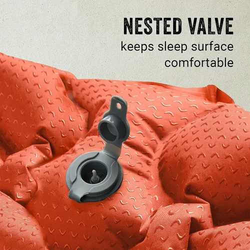 Vista 5 de Coleman Kompact - Colchoneta inflable para campamento con válvula de aire integrada y bolsa de transporte incluida, no necesita bomba, parte