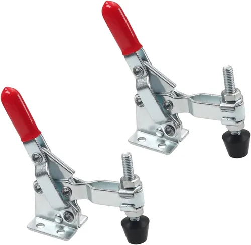 Vista 27 de Utoolmart Herramienta de mano abrazadera de palanca vertical GH-101-B Abrazadera de liberación rápida 220.5 lbs Capacidad de retención 1 PC