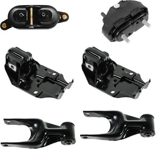 Vista 28 de TRQ Kit de montaje de motor de transmisión de motor de 5 piezas compatible con Ford Five Hundred Montego 6sp Auto AT 2005 - 2007