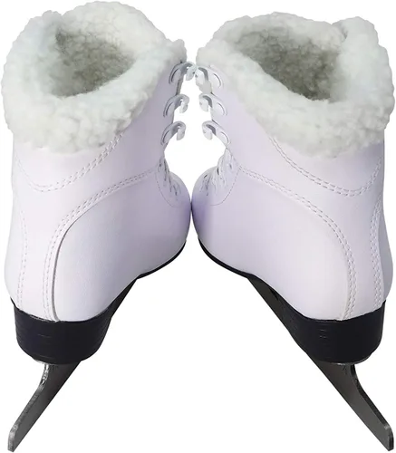 Vista 3 de Jackson Ultima GS180 SoftSkate - Patines de hielo para mujer, color azul, lana, rosa, morado