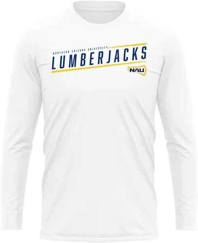 Vista 55 de Camisa deportiva de manga larga oficial de la NCAA Collegiate para hombre, colección de carbón elegante Universidad Estatal de Arizona/W/Sleek/Ls
