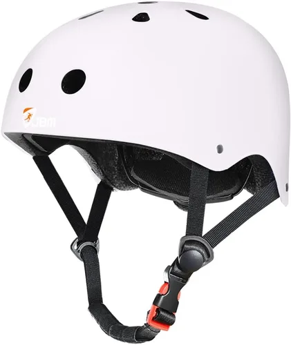 Vista 10 de Casco para Monopatín JBM - Casco Ligero, Ajustable y Ventilado para Patinete, Patines, Patinaje en Línea