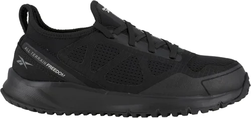 Vista 2 de Mens All Terrain Electrical Steel Toe Work Safety Shoes Casual - Black