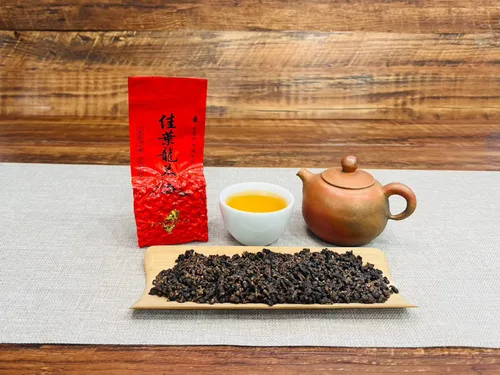 Vista 3 de Xin Qing GABA Té Oolong Té GABA Jia Ye Oolong Taiwán Té de alta montaña 150g/5.29oz