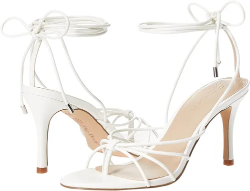 Vista 7 de The Drop Archie - Sandalias de tacón con tiras y cordones para mujer