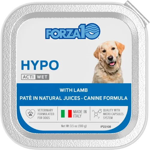 Vista 2 de Forza10 - Alimento para perros, alimento húmedo formulado por veterinarios para alergias, apoyo de la piel y el pelaje, sin OMG, sabor a cordero