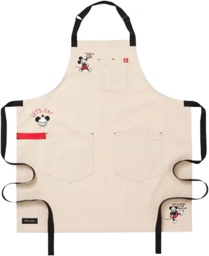 Vista 13 de hedley & bennett Delantal esencial - Delantal de chef profesional con bolsillos y correa ajustable para cocinar y asar a la parrilla Abulón Negro