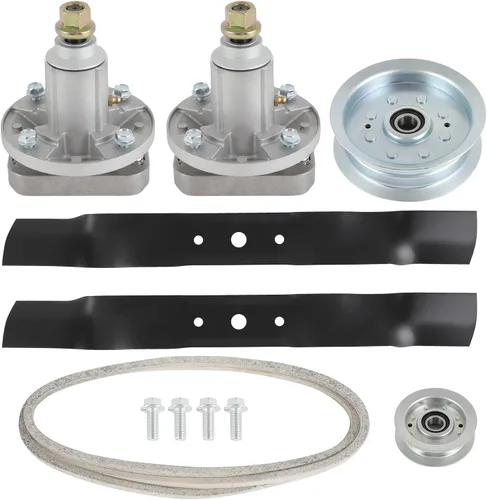 Vista 37 de SCITOO Kit de reconstrucción de cubierta, 42 piezas de cubierta de cortacésped compatible con Poulan Pro PP19A42 PB185A42 PB195H42LT PB20H42YT, 1
