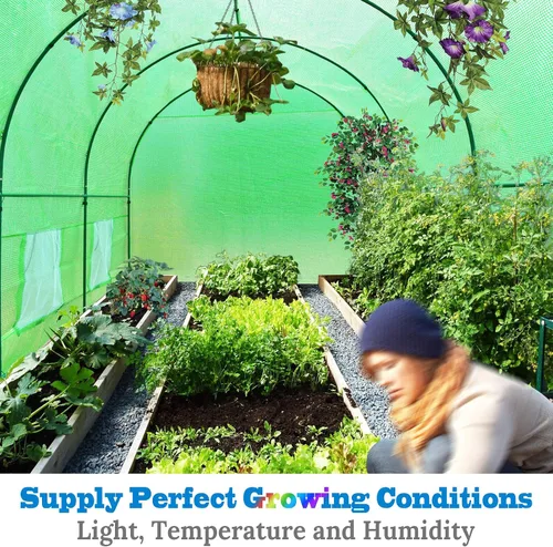 Vista 5 de BenefitUSA Funda de repuesto para invernadero (12'x7'x7')
