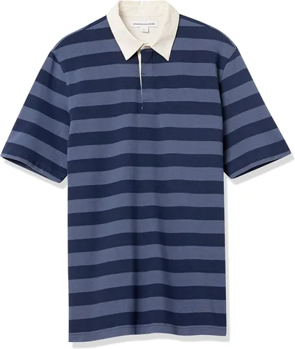 Vista 6 de Tienda Essentials Polo de rugby de manga corta y ajuste regular para hombre