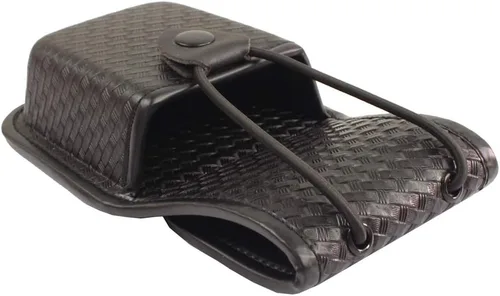 Vista 9 de ROCOTACTICAL Funda para radio entretejida en cesta, funda universal para radio para cinturón de servicio de aplicación de la ley