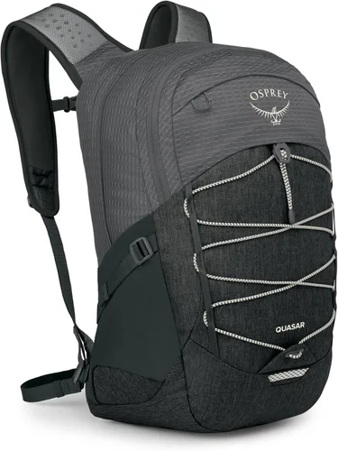 Vista 5 de Osprey Mochila Quasar Commuter, azul Atlas/gris jaspeado