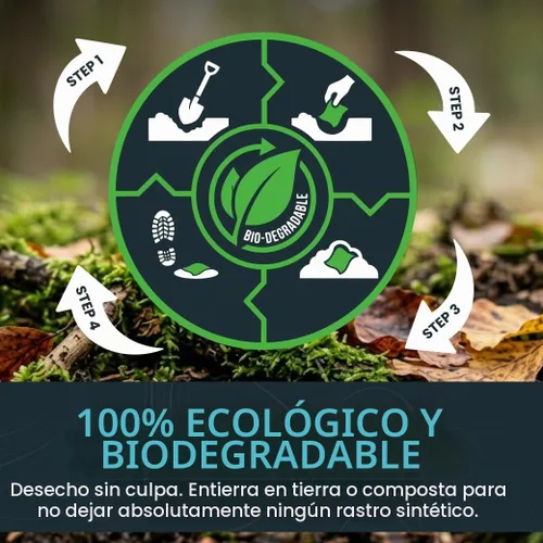 Vista 4 de Combat Wipes ACTIVE - Toallitas húmedas para exteriores, equipo de campamento extra grueso, biodegradable, limpieza corporal y de manos, paños