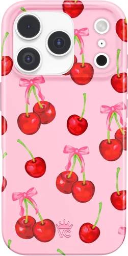Vista 201 de VELVET CAVIAR Funda para iPhone 15, compatible con MagSafe, probada contra caídas de 10 pies, fundas protectoras de diseño, leopardo color rosa
