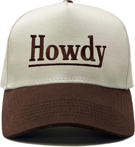 Vista 80 de Funky Junque Gorra de béisbol de 2 tonos para camionero adulto Misbehavin' - Leopardo/Beige