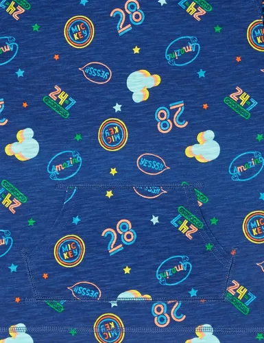 Vista 2 de Tienda Essentials Camisetas de manga larga con capucha ligeras para niños (previamente manchadas de cebra)