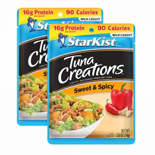 Vista 39 de StarKist Tuna Creations Ginger Sesame - Sabor de jengibre y sésamo para atún