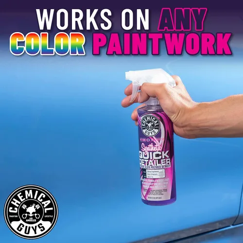 Vista 4 de Chemical Guys, Synthetic Quick Detailer, Slick Polymer Spray, 16 oz, 2-Pack