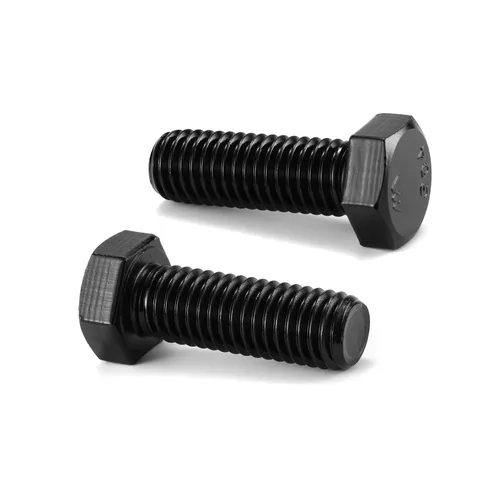 Vista 8 de Tornillo de perno de cabeza hexagonal de 3/8-16 x 1/2", 20 piezas de acero inoxidable 18-8 (304), totalmente roscado, óxido negro por SG TZH