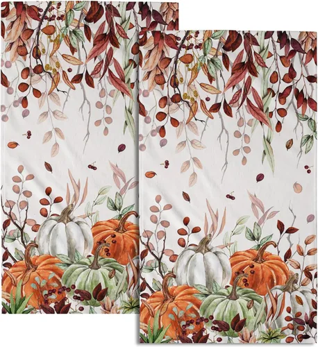 Vista 18 de Giwawa Juego de 2 toallas de mano vintage con diseño de oso y ciervo, diseño de alce y árbol, toalla de cara súper suave para baño, cocina, hombre