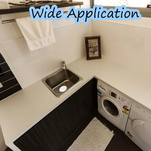 Vista 7 de Tapón de silicona para desagüe de bañera de 4.5 pulgadas, tapón universal para fregadero y enchufe de viaje para cocinas, baños y lavanderías