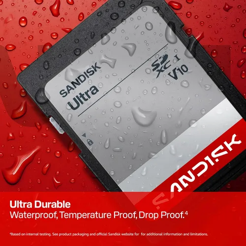 Vista 5 de SANDISK Tarjeta de memoria Ultra SD de 512 GB, velocidades de lectura