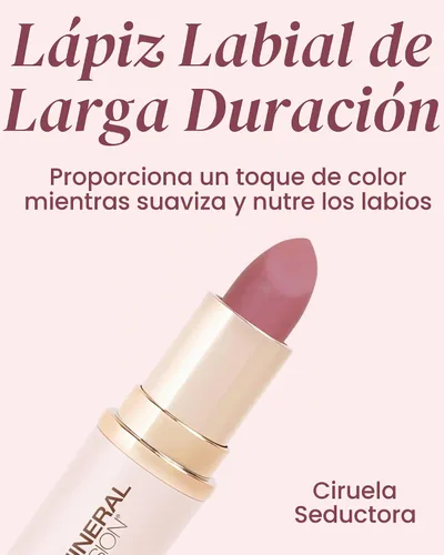 Vista 2 de Mineral Fusion Lápiz labial, Alluring, 0.137 onzas Atractivo