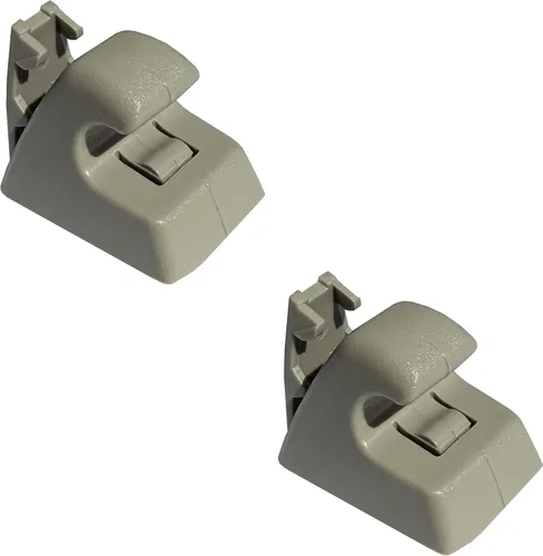 Vista 11 de Visor solar para Chevy Cruze 2017-2018 juego de pares izquierdo+derecho gris 2MPLASTIC 3 tornillos (atmósfera gris)