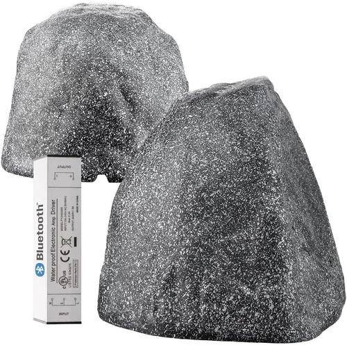 Vista 14 de OSD Audio 5.25" Parlante Inalámbrico Bluetooth para Patio al Aire Libre Architectural Stereo Par Negro BTP525 Alcance Largo