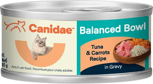 Vista 9 de CANIDAE Balanced Bowl - Alimento húmedo para gatos, pollo y calabaza, 3
