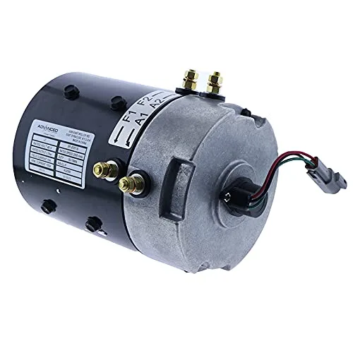 Vista 3 de HOLDWELL DC SepEx Motor 48V 3.7KW Reemplazar Club Car 102775101 Compatible con Vehículo Eléctrico XP-2067-S ZQS48-3.7-T-GN