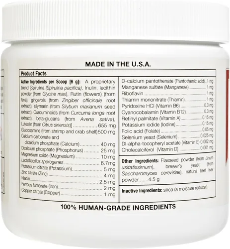 Vista 3 de Nutrocept Suplemento para perros adultos y citoprotector de órganos: apoya el cerebro, las articulaciones, los riñones y el hígado y promueve