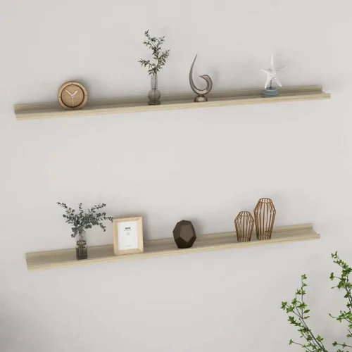 Vista 52 de Estantes de oficina, estantes de baño, estantes de almacenamiento, 4 piezas, color negro, 15.7 x 3.5 x 1.2 pulgadas, adecuados para decoración