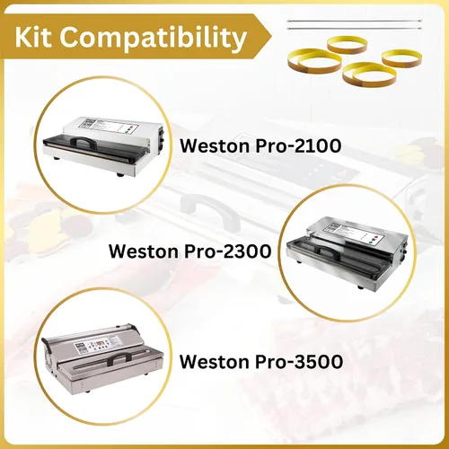 Vista 2 de 2 kits de reparación para Weston PRO-2300/2100 y Pro-2200-4 Teflon 2 Element