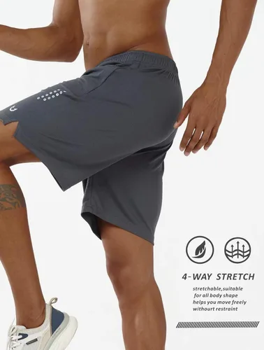Vista 4 de NORTHYARD Pantalones cortos deportivos de baloncesto para hombre, de 5, 7, 10 pulgadas, para entrenamiento, gimnasio, secado rápido, pantalones