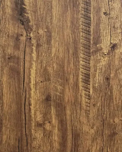 Vista 2 de EeeComing Papel de contacto de madera envejecida marrón y papel tapiz de madera envejecida marrón