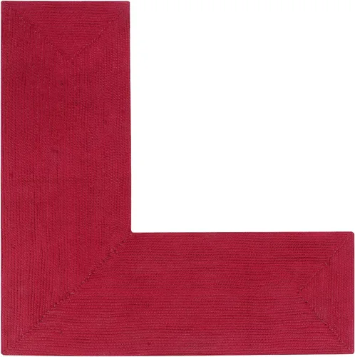 Vista 36 de La colección Better Trends Alpine Braid es una alfombra reversible para interiores duradera y resistente a las manchas 100% polipropileno