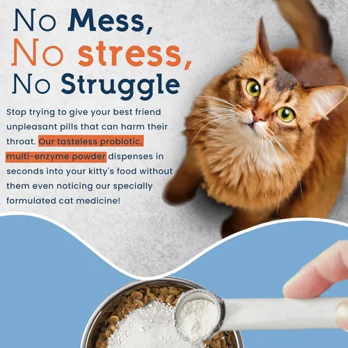 Vista 6 de Pet Ultimates probióticos para gatos, 44 gramos