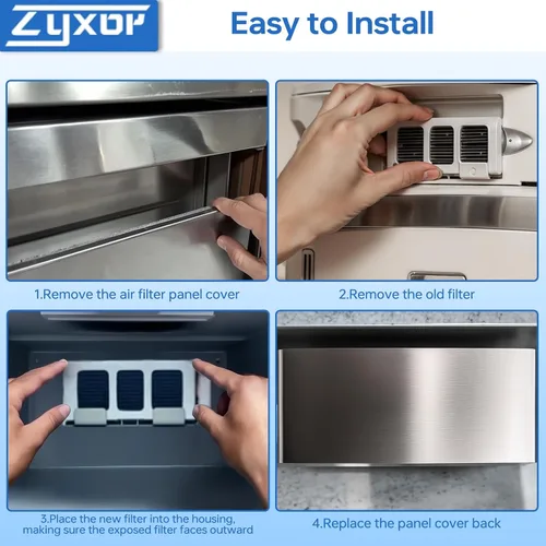 Vista 7 de Paultra2 - Filtro de aire de repuesto para refrigerador compatible con Frigidaire Pure Air Ultra II, Pureair Ultra 2, Electrolux Part 242047805