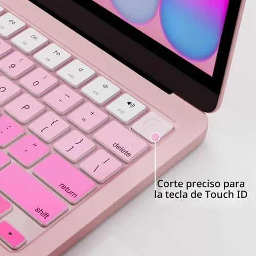 Vista 5 de ProElife Funda de teclado para MacBook Neo 2026 de 13 pulgadas con chip Apple A18Pro /A3404, protector de teclado ultrafino de alta calidad